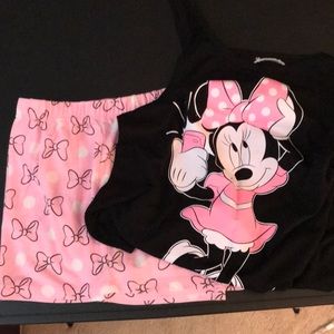 2 Piece Disney Short Set - Tank Top Size 4-6